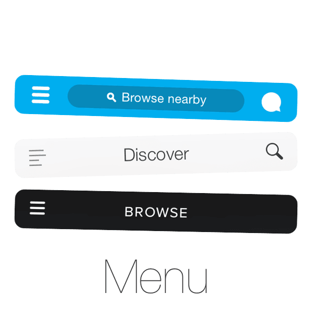 Why and How to Avoid Hamburger Menus